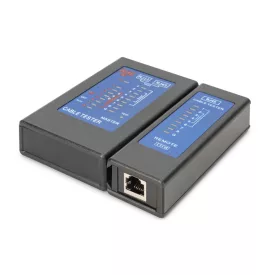 Digitus DN-14001-2 hálózati kábelteszter Black