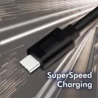 Logilink USB 3.2 Gen1 Type-C cable C/M to USB-A/M 0,15m Black