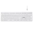 A4-Tech FBX50C Wireless Bluetooth Keyboard White US