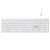 A4-Tech FBX50C Wireless Bluetooth Keyboard White US