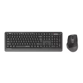 A4-Tech FGS1035Q Wireless Keyboard Combo Grey US