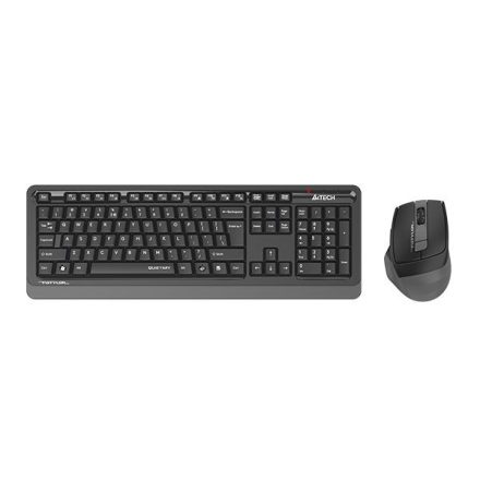 A4-Tech FGS1035Q Wireless Keyboard Combo Grey US