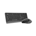 A4-Tech FGS1035Q Wireless Keyboard Combo Grey US