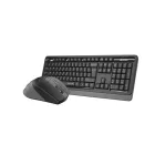 A4-Tech FGS1035Q Wireless Keyboard Combo Grey US