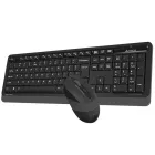 A4-Tech FG1010 Wireless Keyboard Combo Grey US