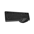 A4-Tech FG1012 Wireless Keyboard Combo Black US