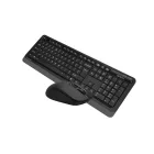 A4-Tech FG1012 Wireless Keyboard Combo Black US