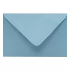   Boríték színes KASKAD LC/6 enyvezett 114x162mm 75 kék 50 darabos