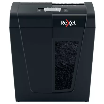 Rexel Secure X8 Iratmegsemmisítő Black