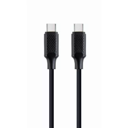 Gembird 100 W Type-C Power Delivery (PD) charging & data cable, 1.5 m Black