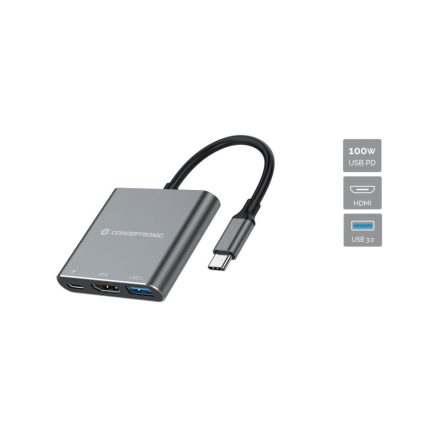 Conceptronic  DONN18G 3-in-1 USB 3.2 Gen 1 Docking Station