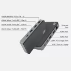 ACT AC7093 USB-C 4K MST Docking Station Silver