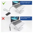 ACT AC7093 USB-C 4K MST Docking Station Silver