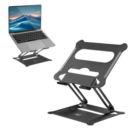 ACT AC8140 Foldable Laptop Stand Aluminium with stepless height adjustment