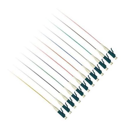 ACT LC 50/125 OM3 fiber pigtail set of 12 pieces