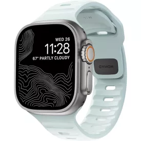   Nomad Sport Strap Apple Watch 42mm/41mm/40mm/38mm Ice Blue Glow