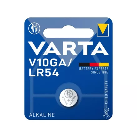 Varta V10GA/LR54 Alkáli Gombelem 1db/csomag