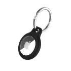 FIXED Silky szilikon tok Apple AirTag-hez, 2xfekete + 2xfehér