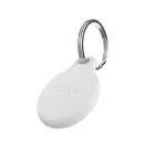 FIXED Silky szilikon tok Apple AirTag-hez, 2xfekete + 2xfehér