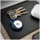 FIXED Silky szilikon tok Apple AirTag-hez, 2xfekete + 2xfehér