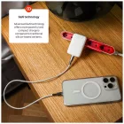 FIXED Slim USB-C úti töltő GaN PD 30W-os fehér