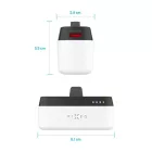FIXED Zen 5 Plug-in PD 20W 5000mAh PowerBank fehér