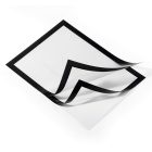 Infokeret DURABLE Duraframe A/4 sima felületre mágneses fekete 2 darabos