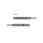 Raidsonic IcyBox IB-DK4022a-CPD USB Type-C Dockingstation