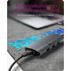 Raidsonic Icy Box IB-DK4034A-CPD 6-in-1 USB Type-C Dock Black