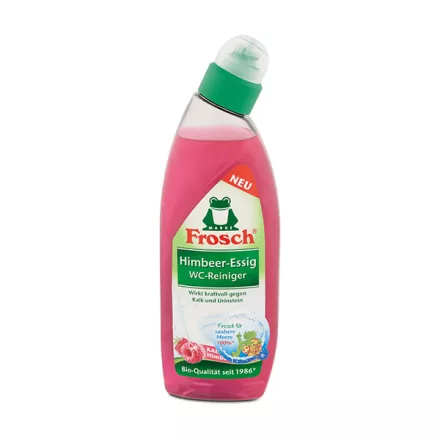 Toalett tisztító gél FROSCH málnaecettel környezetbarát 750ml