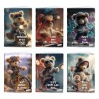 Füzet vonalas LIPAMILL A/4 40 lapos Teddy Bear