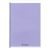 Spirálfüzet vonalas FORTUNA Monocolor A/4 70 lapos pasztell lila