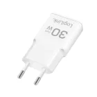 Logilink Dual-USB-C GaN charger White