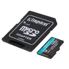 Kingston 128GB microSDXC Canvas Go Plus Gen4 Class 10 UHS-I U3 + adaper