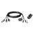 ATEN HDMI to DVI-D Secure KVM Cable Kit 1,8m Cable Black
