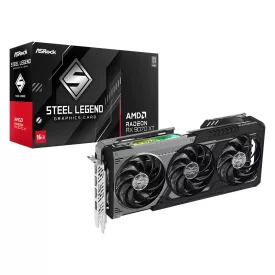 ASRock Radeon RX9070 XT Steel Legend Dark 16GB