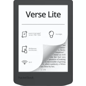   PocketBook Verse Lite 6" E-book olvasó 8GB Midnight Grey