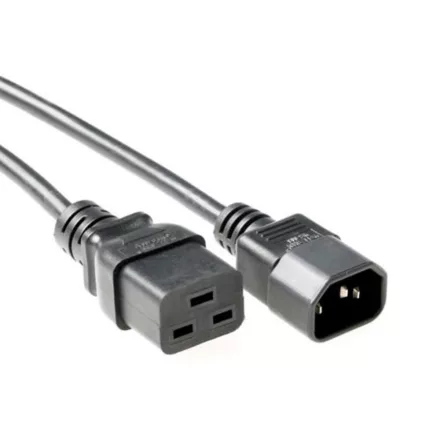 ACT Powercord C14 - C19 1m Black