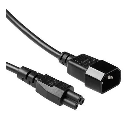ACT Powercord C14 - C5 0,5m Black