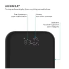FIXED Zen 10 Pro 10 000 mAh Powerbank, fekete