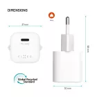 FIXED Mini USB-C GaN Charger 30W White