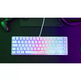 The G-Lab Keyz Hydrogen Keyboard White HU