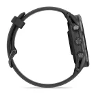 Garmin Forerunner 970 Carbon Grey DLC Titanium with Black Case and Black/Translucent Whitestone Band