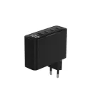 Gembird 4-port 100W GaN USB fast charger LCD Black