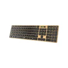 Genius SlimStar 7250BT Copilot Wireless Bluetooth Business Keyboard Pine Wood HU