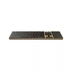 Genius SlimStar 7250BT Copilot Wireless Bluetooth Business Keyboard Pine Wood HU