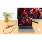 Manhattan USB-C PD 7-in-1 HDMI 4K Docking Station / Multiport Hub