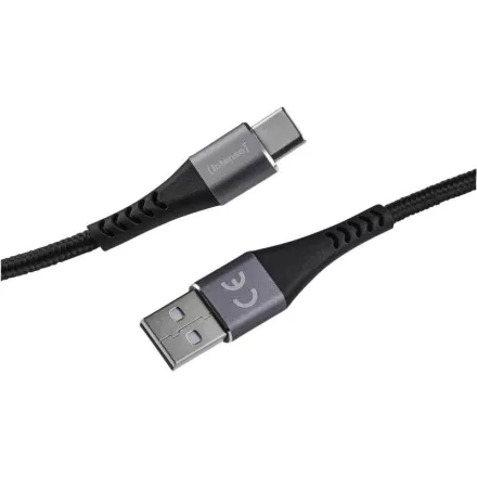 Intenso A315C USB-A to USB-C Charging & Data Cable 1,5m Black