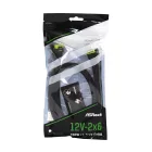 ASRock 12V-2x6 600W / L-Type Cable 0,7m Black