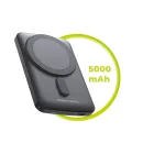 Mobile Origin Wireless Magnetic PowerBank 5000mAh Black